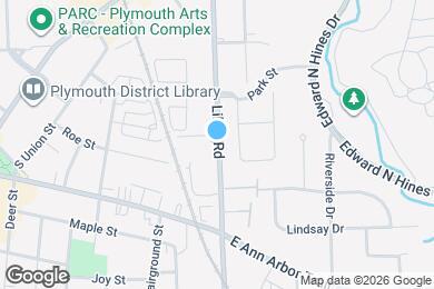 Map image of the property - 270 S Mill St