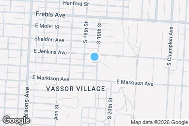 Map image of the property - 662 Southwood Avenue