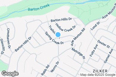 Map image of the property - 2307A Trailside Dr