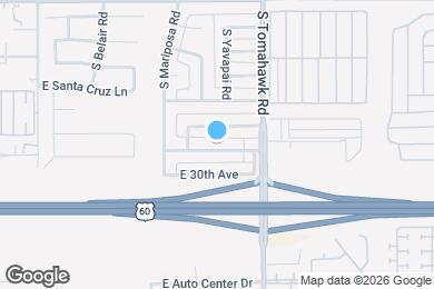 Map image of the property - 1446 E 29th Ave
