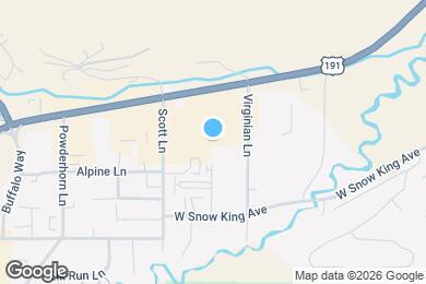 Map image of the property - 61 Virginian Ln