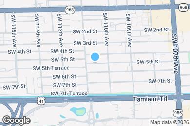 Map image of the property - 11063 SW 5th St