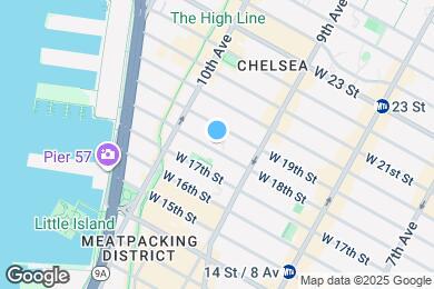 Map image of the property - 425 W 18th St
