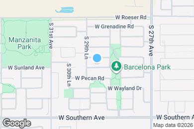 Map image of the property - 2904 W Sunland Ave