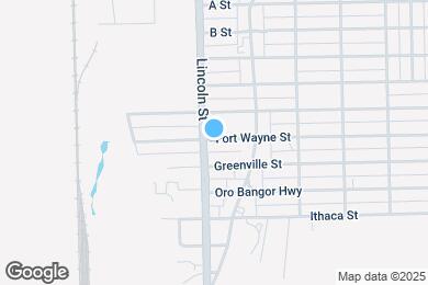 Map image of the property - 1915 Fort Wayne St