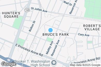 Map image of the property - 1336 Hanson Ave