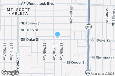 Map image of the property - 7718 SE Henry Pl