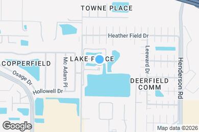 Map image of the property - 6909 Lake Place Ct