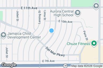 Map image of the property - 905 N Moline St