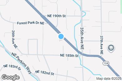 Map image of the property - 18709 Ballinger Way NE