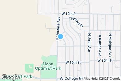 Map image of the property - 1700 Pontiac Dr
