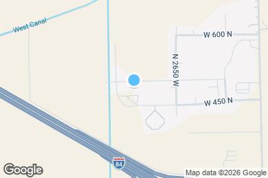 Map image of the property - 2835 W 500 N