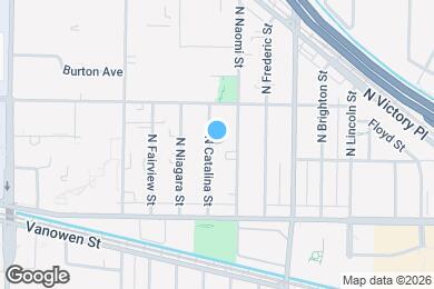Map image of the property - 2314-1316 N Catalina St
