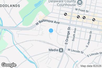 Map image of the property - 424 W Jefferson St