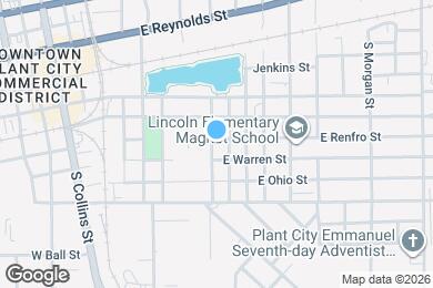 Map image of the property - 903 E Renfro St