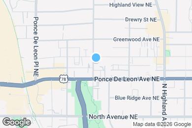 Map image of the property - 747 Barnett St NE
