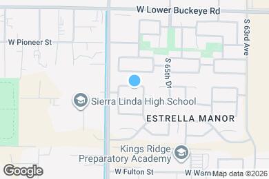 Map image of the property - 6613 W Miami St