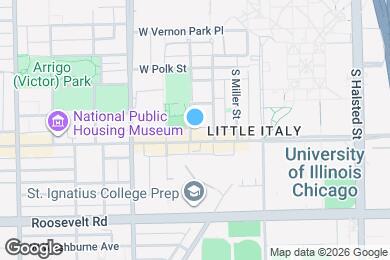 Map image of the property - 931 S Aberdeen St
