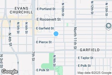 Map image of the property - 713 N 9th St