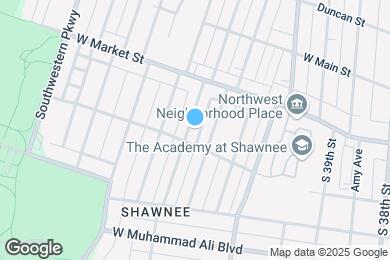 Map image of the property - 243 S 43rd St