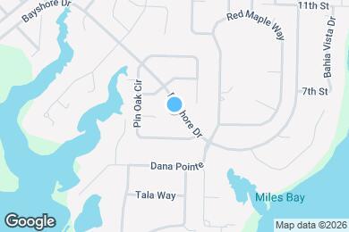 Map image of the property - 1737 Bayshore Dr