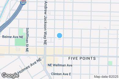Map image of the property - 808 Beirne Ave NE
