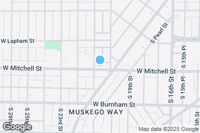 Map image of the property - 2024 W Mitchell St