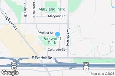 Map image of the property - 1505 Iowa St