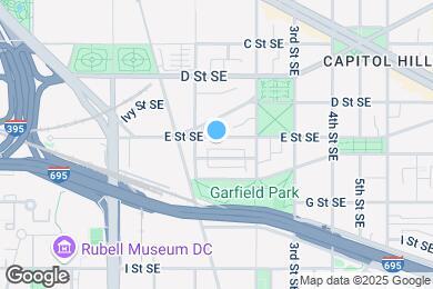 Map image of the property - 117 E St SE