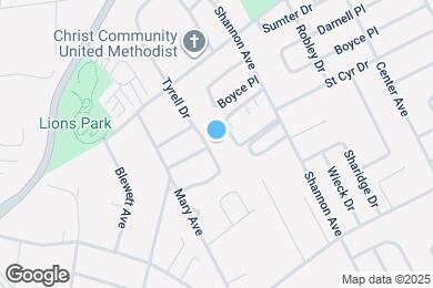 Map image of the property - 2525 Tyrell Dr