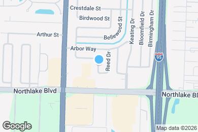 Map image of the property - 9100 Bamboo Dr