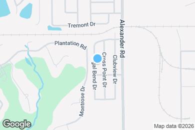 Map image of the property - 8382 Regal Bend Dr