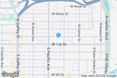 Map image of the property - 441 W Santa Cruz St