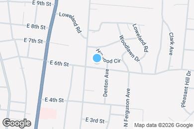 Map image of the property - 570 E 6th St