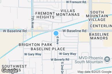 Map image of the property - 7620 S 3rd Ave