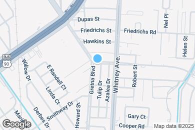 Map image of the property - 1536 Stumpf Blvd