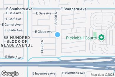 Map image of the property - 1355 S 80th St