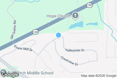 Map image of the property - 234 Valleyside Dr