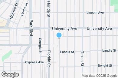 Map image of the property - 3776 Alabama St