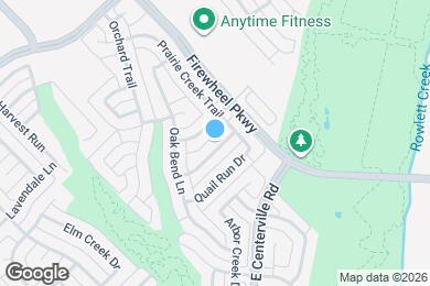 Map image of the property - 1801 Pecan View Dr