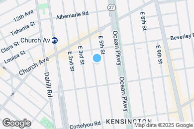 Map image of the property - 409 E 4th St