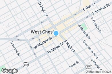 Map image of the property - 20 W Market St