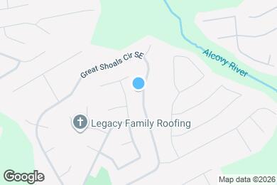 Map image of the property - 1558 Great Shoals Cir