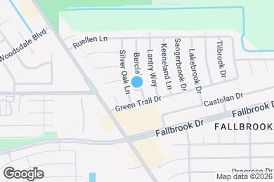 Map image of the property - 10515 Berclair Dr