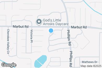 Map image of the property - 6155 Marbut Farms Chase