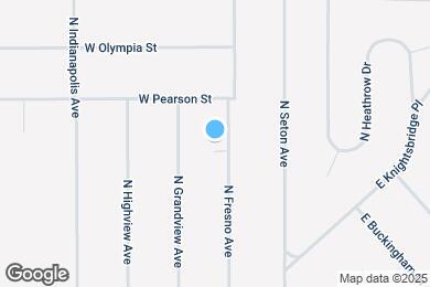Map image of the property - 482 N Fresno Ave