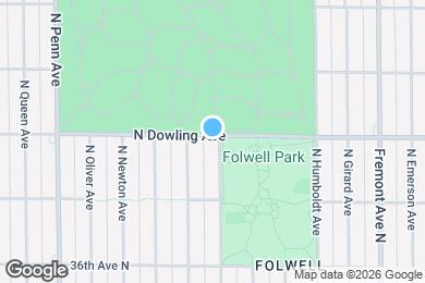 Map image of the property - 3759 N Knox Ave