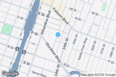 Map image of the property - 1555 32nd St