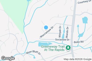 Map image of the property - 1416 Waccamaw Dr