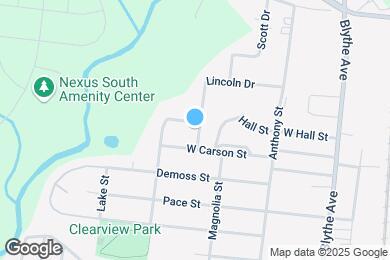 Map image of the property - 600 Lincoln Dr